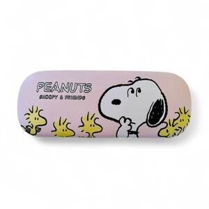 Cute Peanuts Snoopy Woodstock Charlie Brown  Eyewear Case Eyeglasses Holder NEW